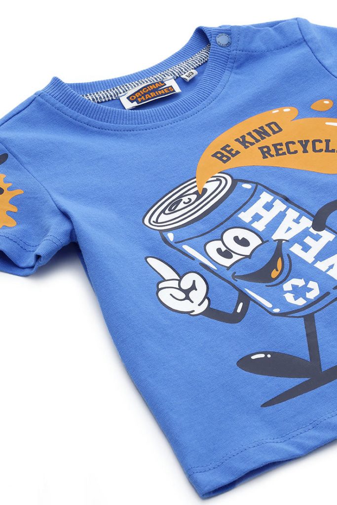 Indigo varsity baby boy short sleeve t-shirt 6