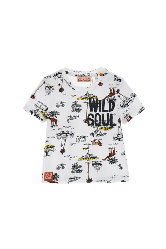 Sunny sunday baby boy short sleeve t-shirt 24