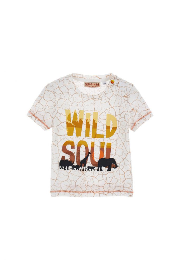 Sunny sunday baby boy short sleeve t-shirt 25
