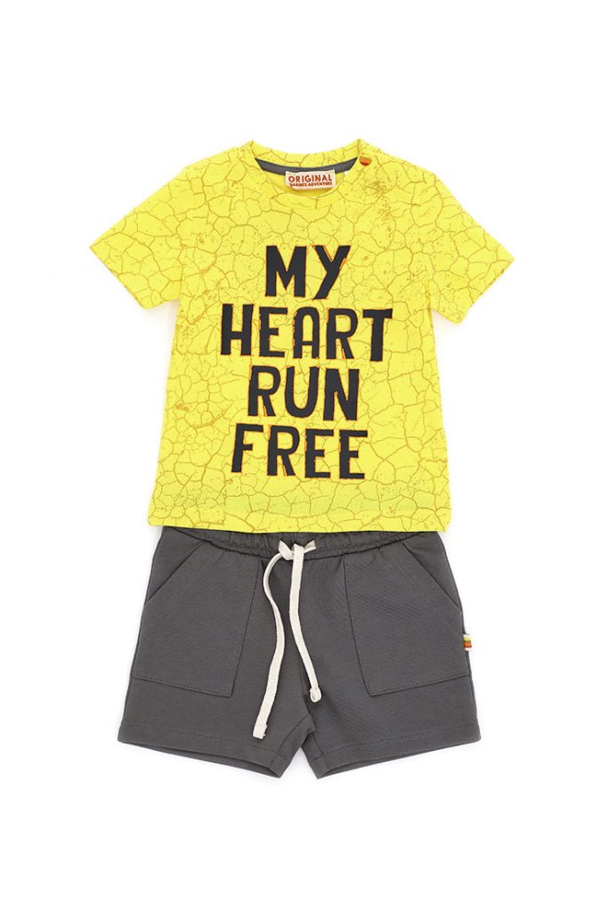 Sunny sunday baby boy t-shirts and shorts sets 13