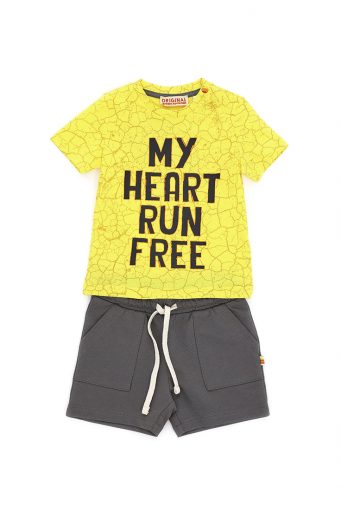 Sunny sunday baby boy t-shirts and shorts sets 13
