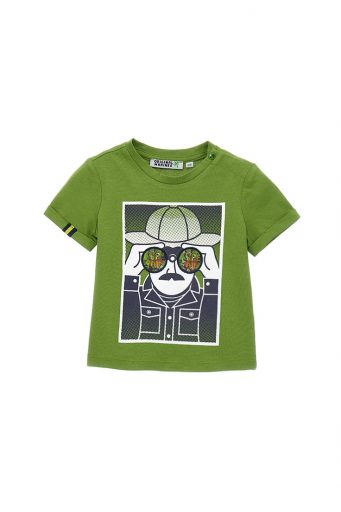 Neon Explorer Baby boy Short Sleeve T-Shirt 1