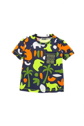 Neon Explorer Baby boy Short Sleeve T-Shirt 2