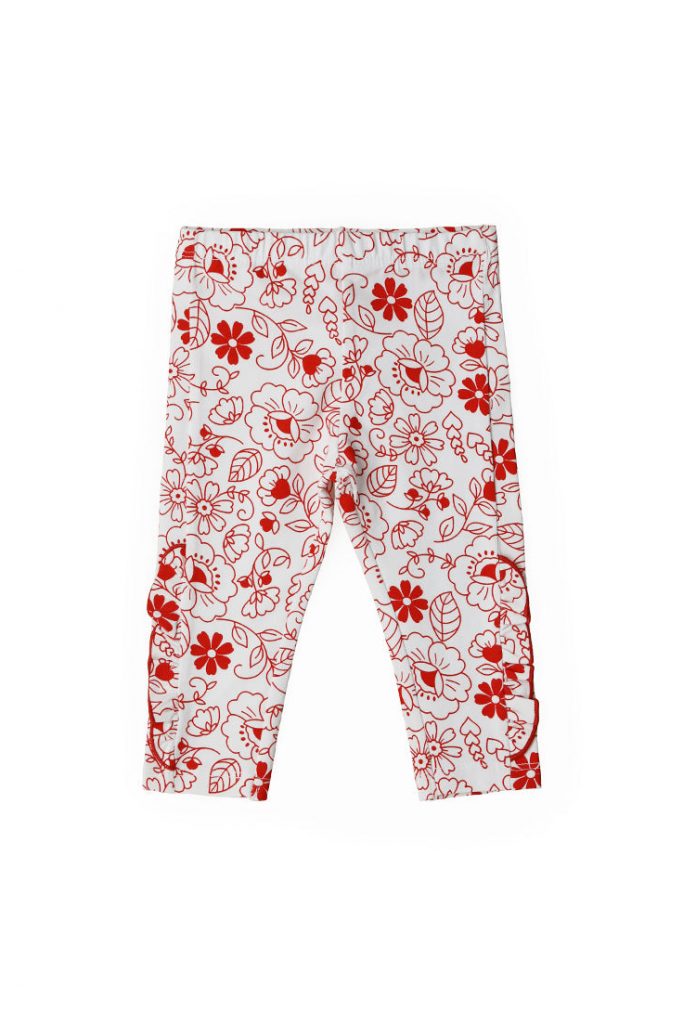 Special day baby girl printed leggings 1