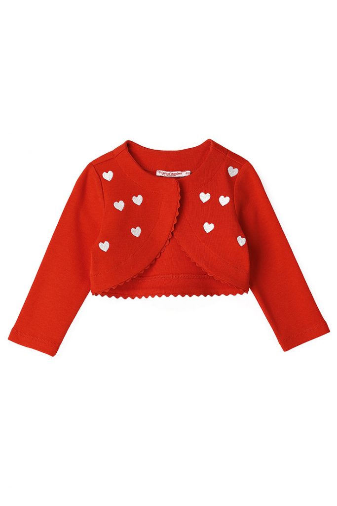 Special Day Baby girl Shoulders With Hearts