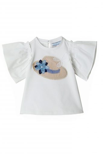 Montecarlo baby girl short sleeve t-shirt 12