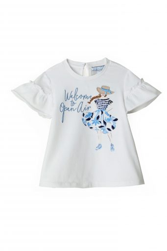 Montecarlo baby girl short sleeve t-shirt 13