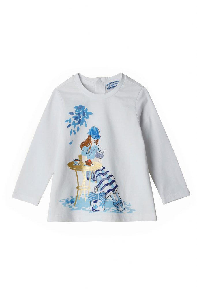 Montecarlo baby girl long sleeve t-shirt 3