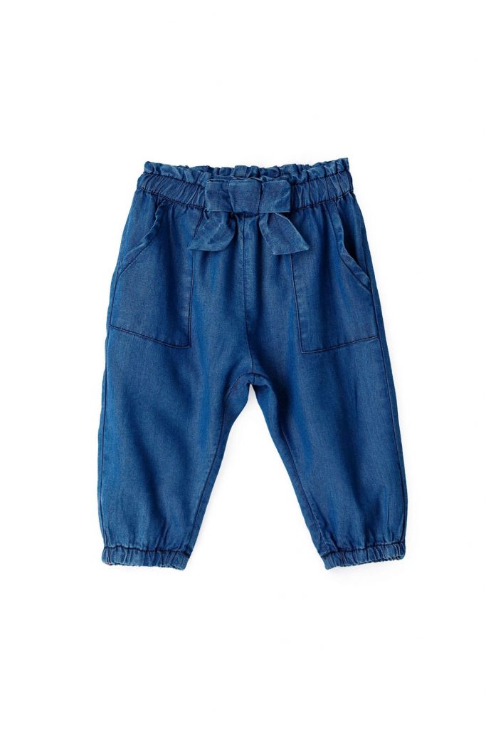 Montecarlo Baby girl Denim Trousers