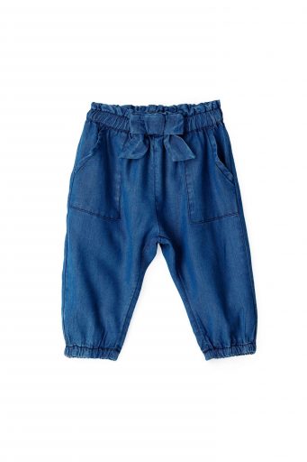 Montecarlo Baby girl Denim Trousers