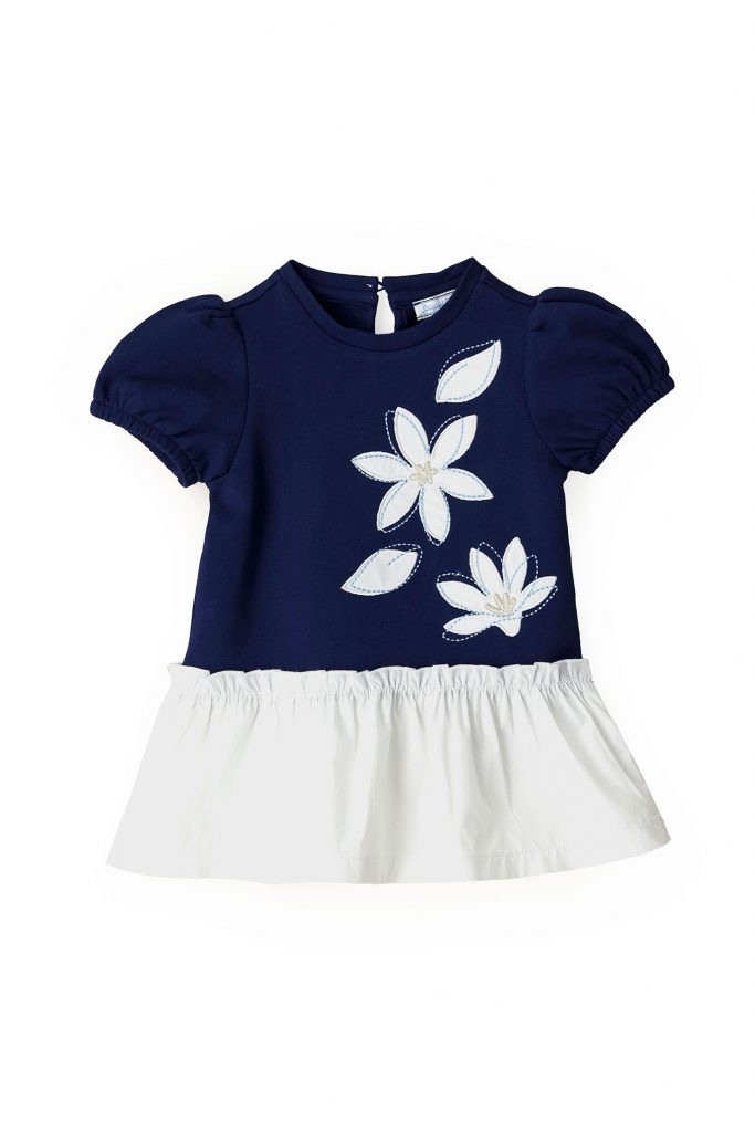 Montecarlo Baby girl Dress With Ruffles