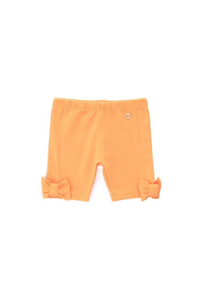 Jolla beach baby girl leggings with bow