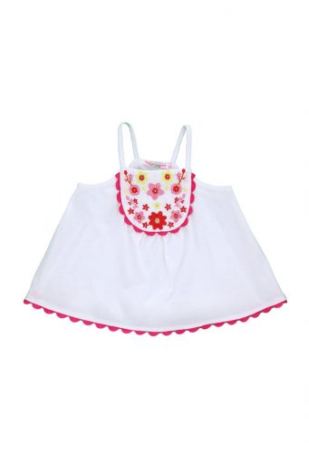 California mood baby girl tank top