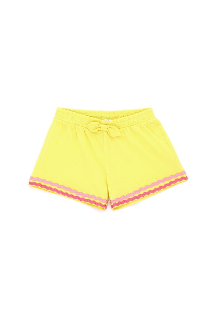 California mood baby girl shorts with bow