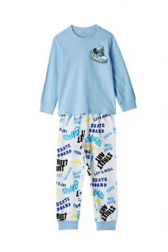 Good night boy short pajamas in cotton 5