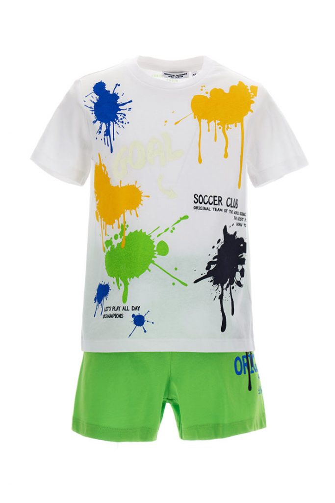 Good night boy short pajamas in cotton 6