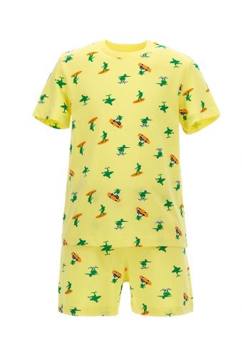 Good Night Boy Short Pajamas In Cotton 2