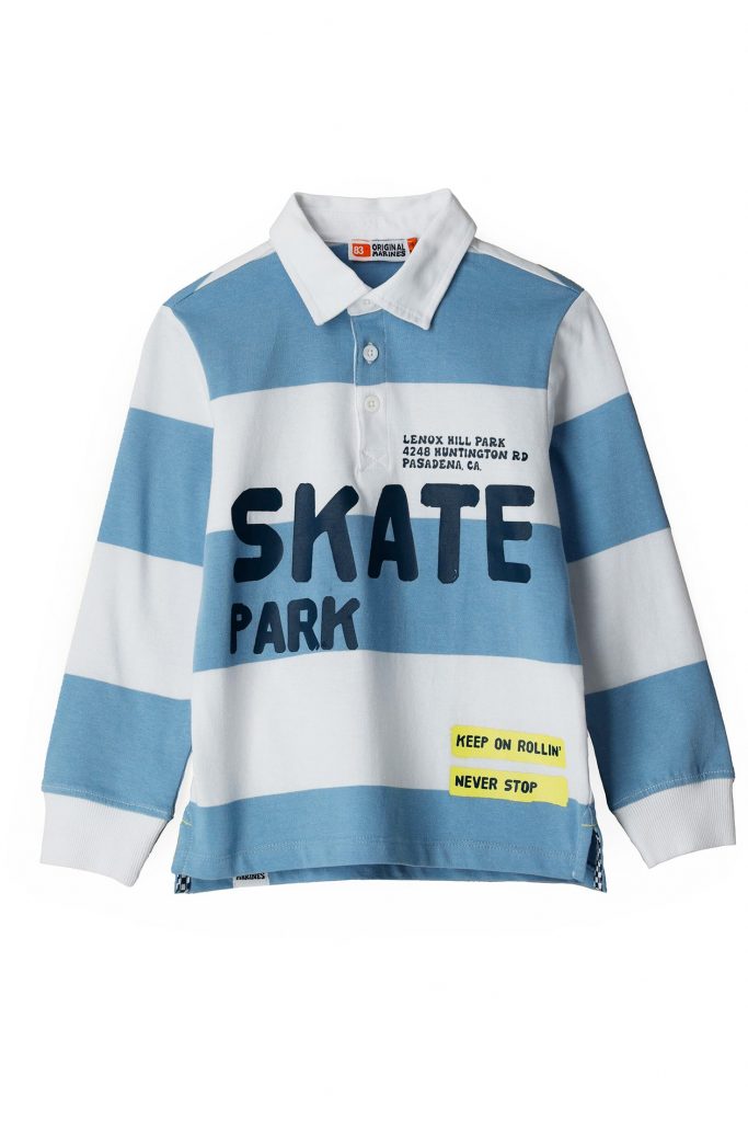 The Worker Boy Long Sleeved Polo Shirt
