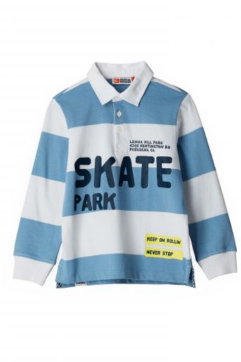 The Worker Boy Long Sleeved Polo Shirt