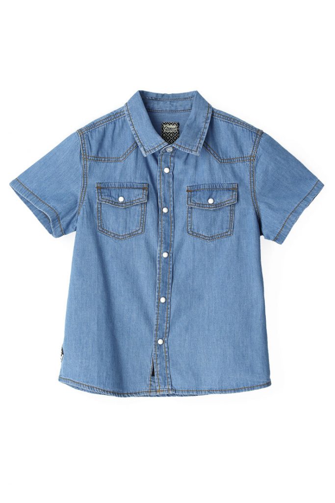 Special day boy denim shirt