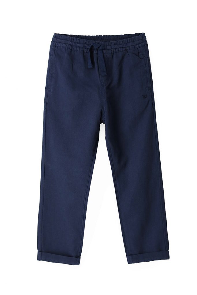 Special Day Boy Linen-Cotton Trousers