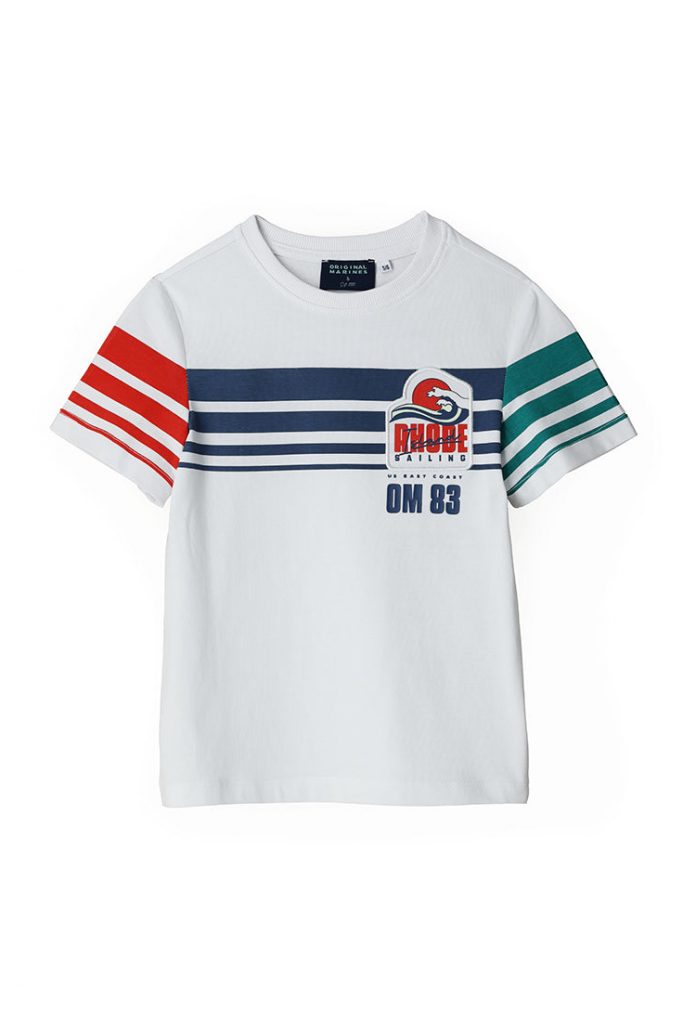 Ocean Side Boy T-Shirt With Prints