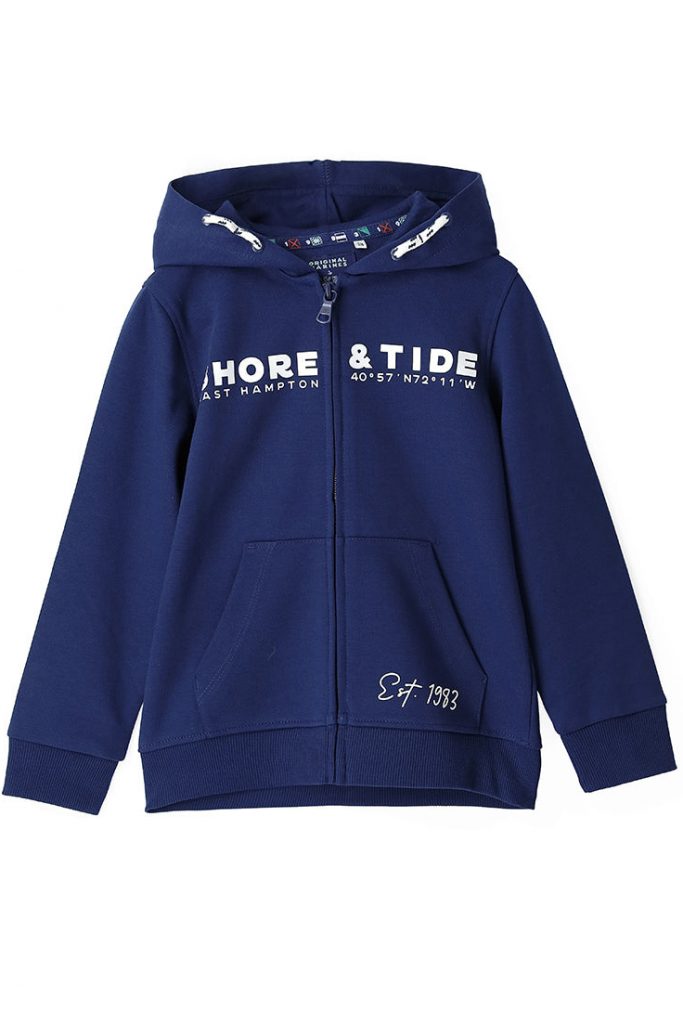 Ocean side boy sweatshirt with prints
