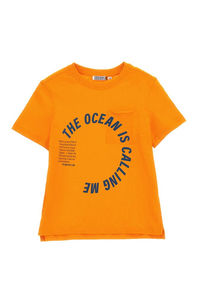 Marine biologist boy t-shirt with pocket