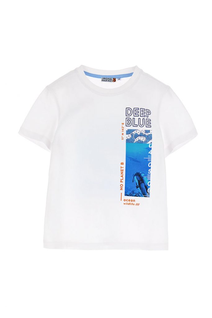 Marine Biologist Boy Printed T-Shirt 3