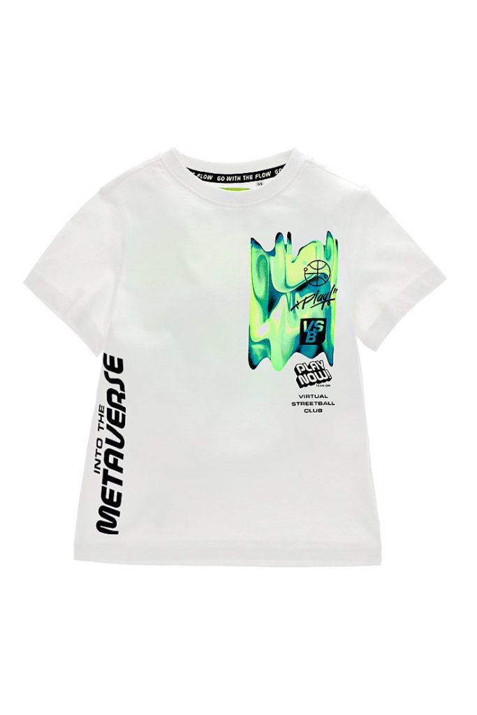Street Sport Boy T-Shirt With Prints 1