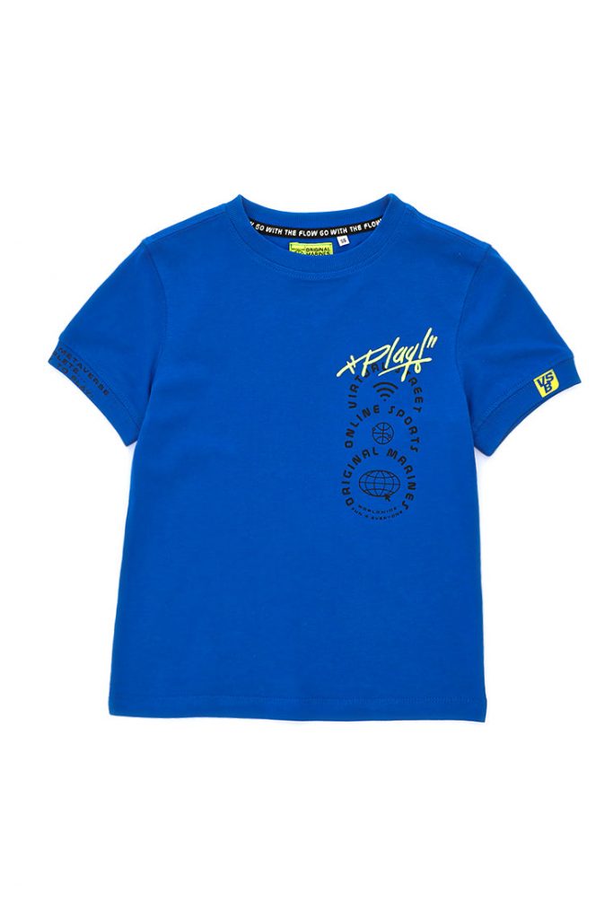 Street Sport Boy T-Shirt With Embroidery