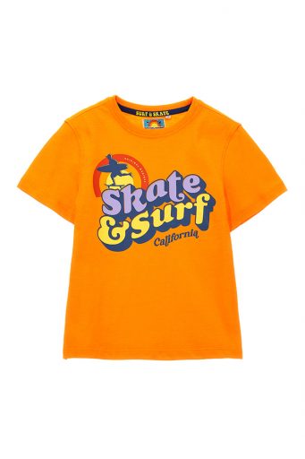 Surf spirit boy t-shirt in slub cotton 1