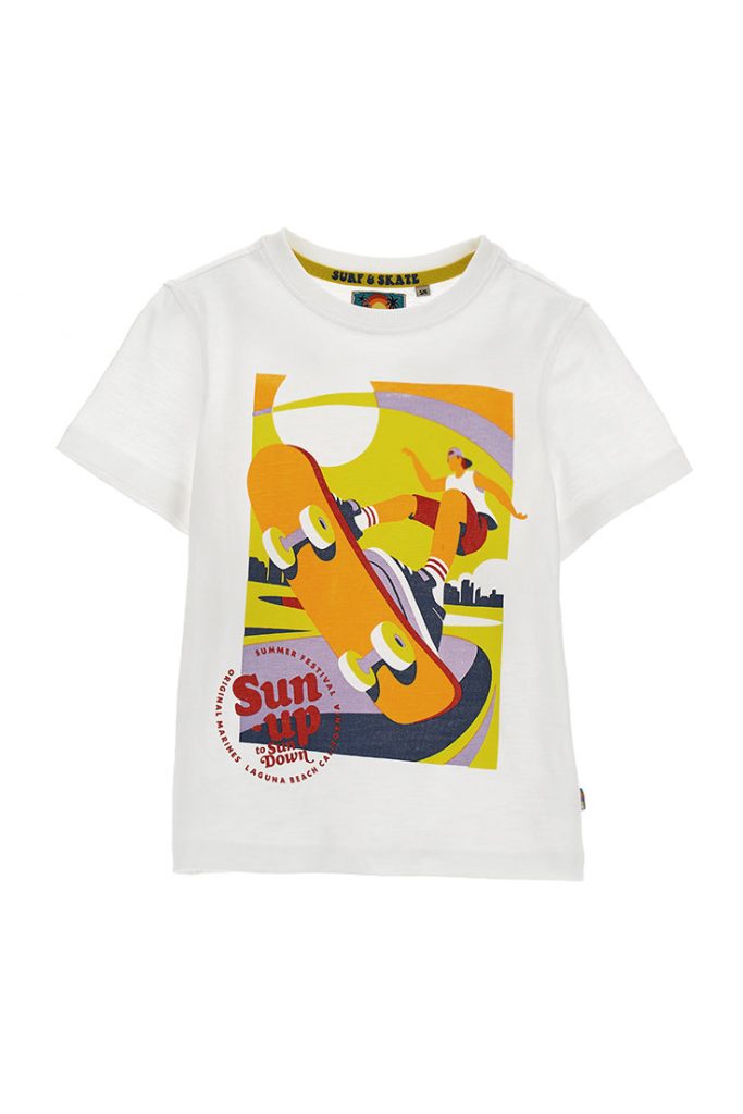 Surf Spirit Boy Slub Cotton T-Shirt 2