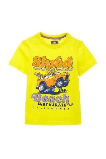 Surf spirit boy slub cotton t-shirt 2