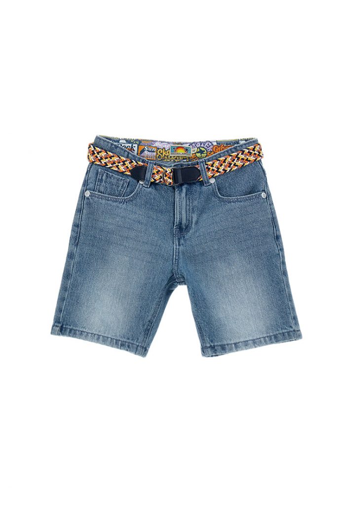 Surf spirit boy denim bermuda
