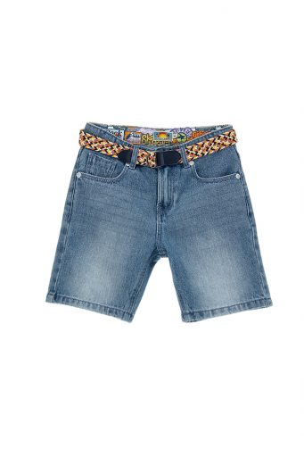 Surf spirit boy denim bermuda