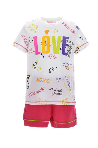 Good night girl short pajamas in cotton 11
