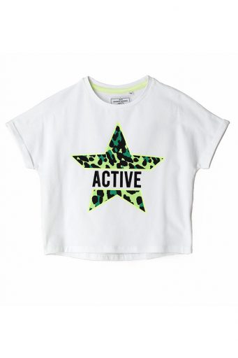 Active girl sleeveless t-shirt