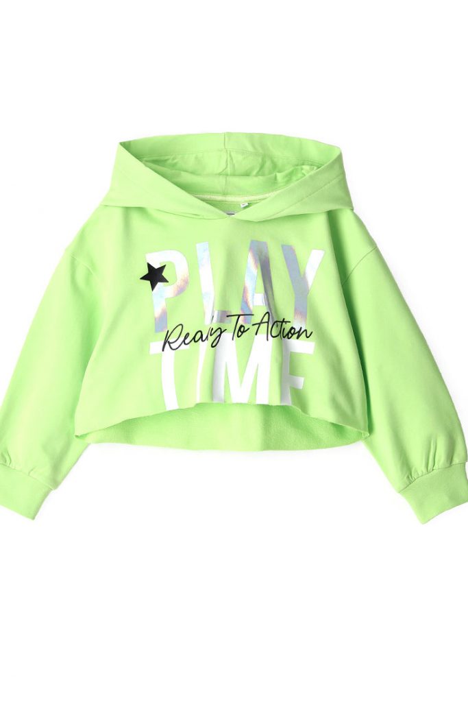 Active Girl Short Sweatshirt