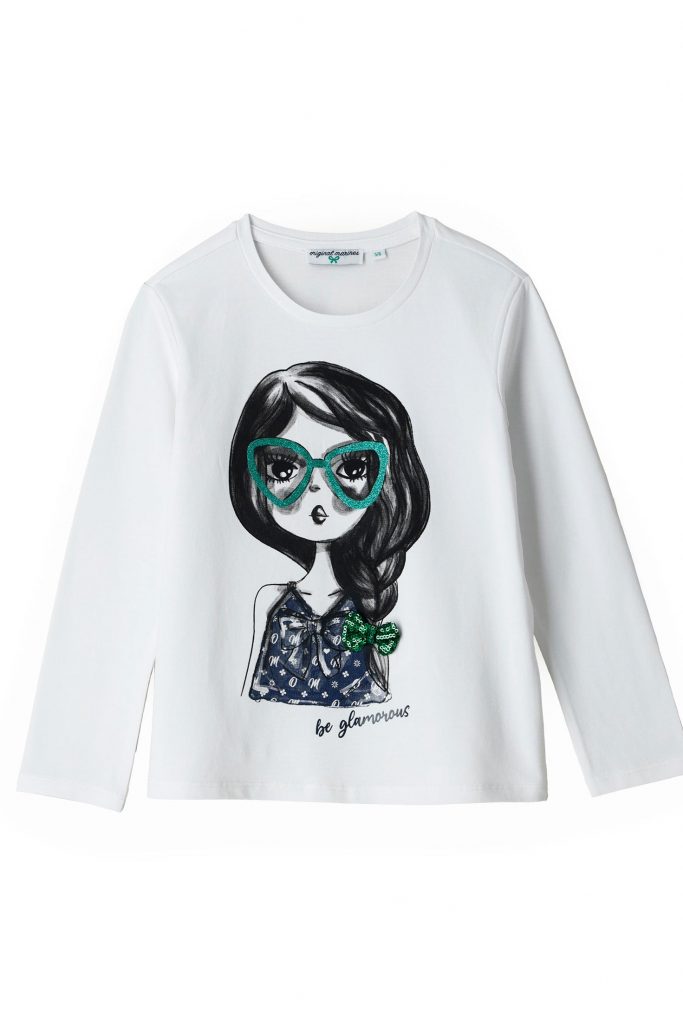 Miss couture girl t-shirt with bow