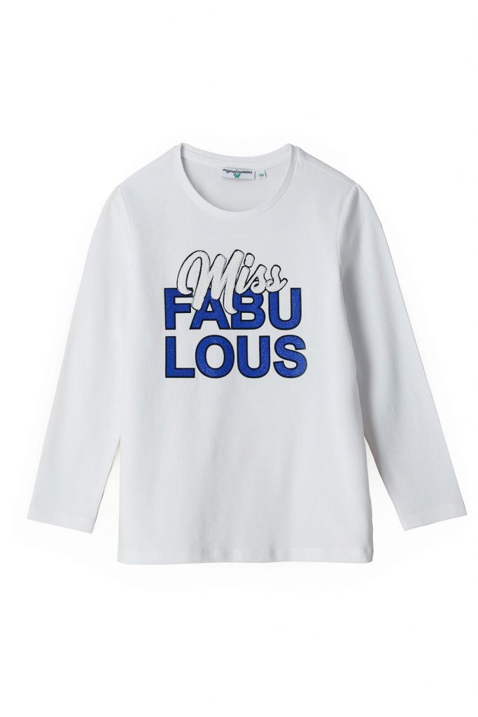 Miss couture girl t-shirt with sequins 1