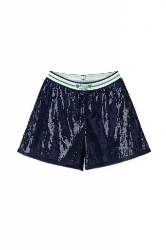 Miss couture girl bermuda with sequins
