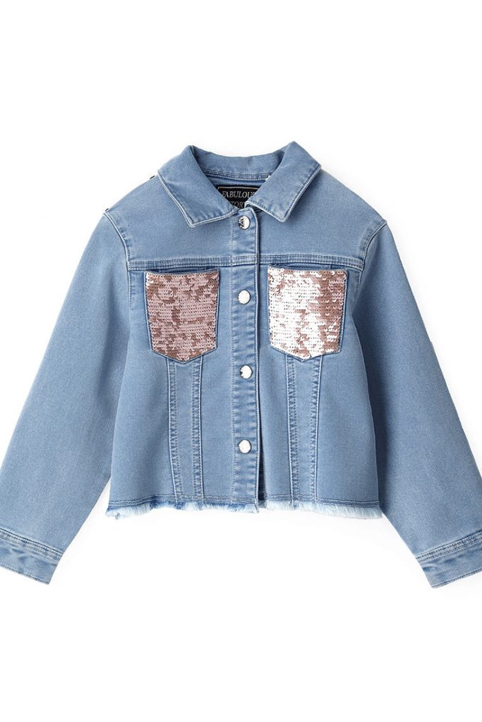 Jackets girl denim jacket 2