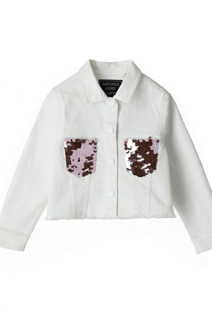 Jackets Girl Jacket With Sequins