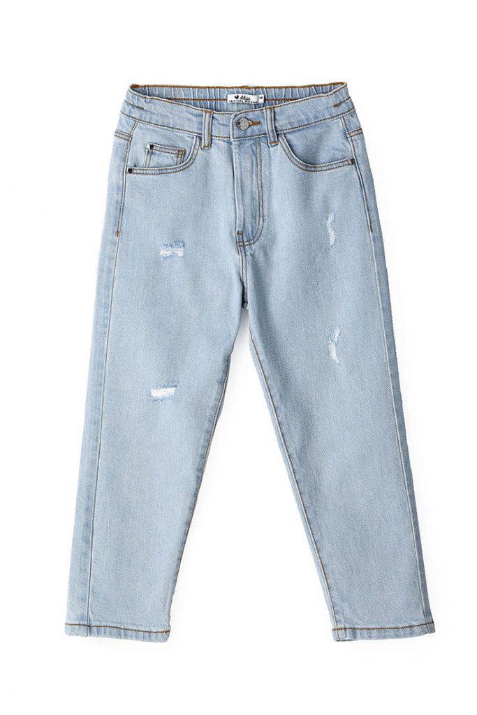 Street chic girl denim jegging 1