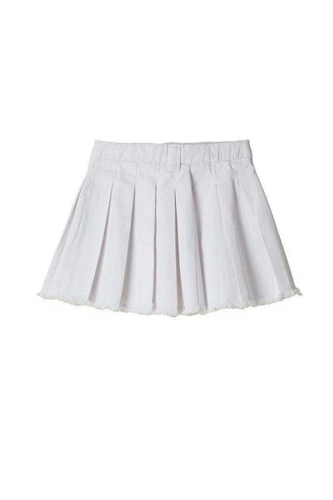 Street Chic Girl Pleated Skirt