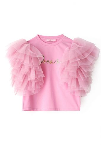 Special Day Girl T-Shirt With Tulle