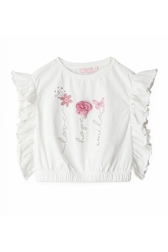 Special Day Girl T-Shirt With Flowers