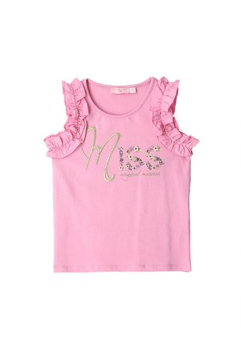 Special Day Girl Tank Top With Sequins
