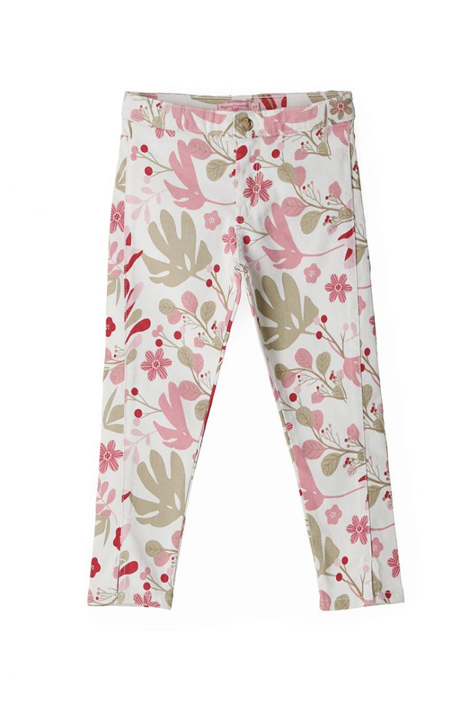 Special day girl trousers with slits